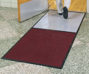 Slip Resistant Mats For Heavy Traffic Areas 3/8in Thick Vinyl Loop —  Material Warehouse