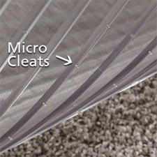 Linear Mat Micro Cleat Back